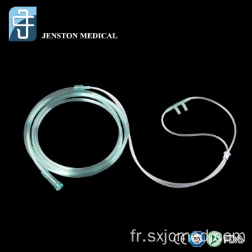 Canule nasale à oxygène en PVC de qualité médicale